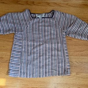 Ace and Jig oversized top in Hawthorne textile, size XS